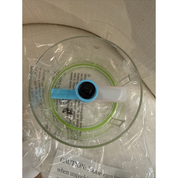 Kuhn Rikon Swiss Pull Chop Food Processor with Pull Cord Blue/Green NEW - Picture 5 of 6